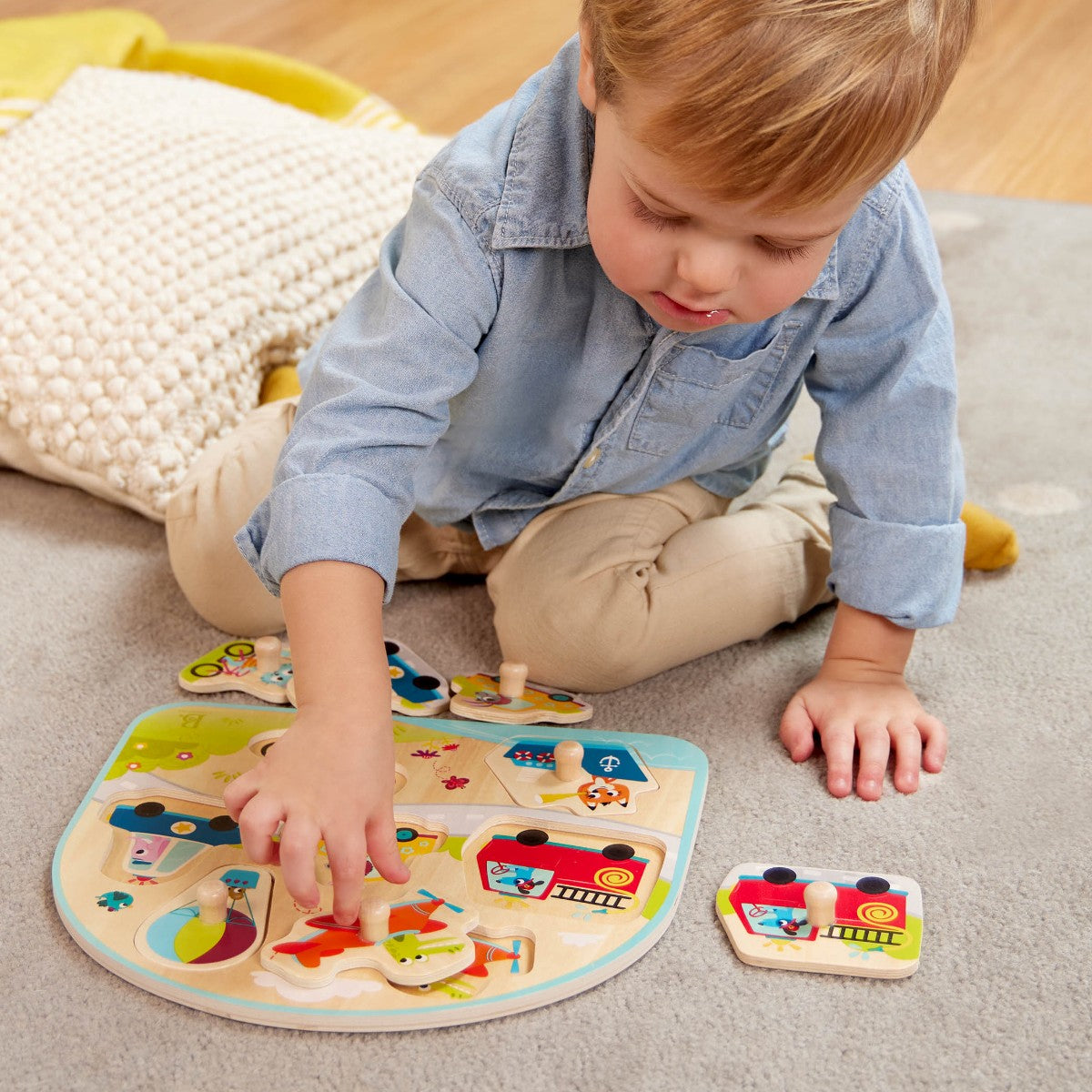 B Toys Knoppussel, Transport - Från 18 mån.