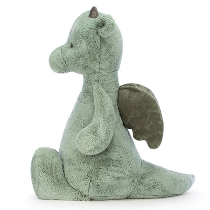 Jellycat gosedjur, Bashful drake, riktigt stor drake - 108 cm