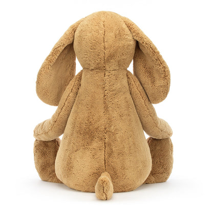Jellycat gosedjur, Bashful Toffee hund, riktigt stor hund - 108 cm