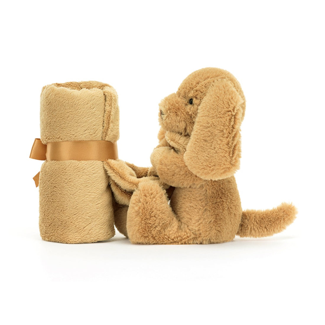 Jellycat nalle, Bashful nusseklud - Toffee hund