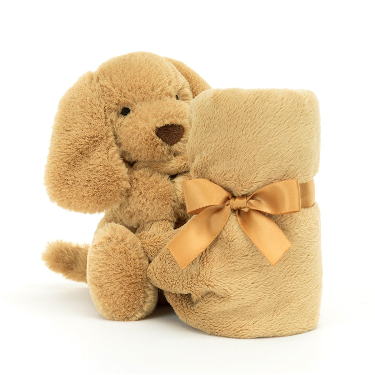 Jellycat nalle, Bashful nusseklud - Toffee hund