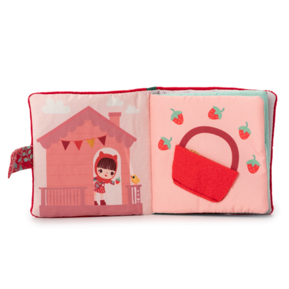 Lilliputiens aktivitetsbok med bitring, Rödluvan