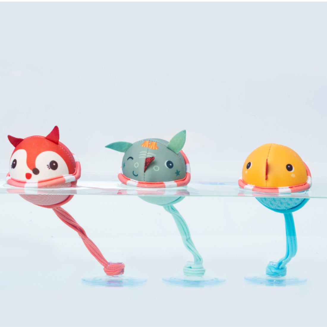 Lilliputiens badleksak, 3 badbollar - Joe