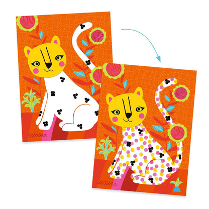 Djeco kreativ målning, Allt handlar om prickarna!