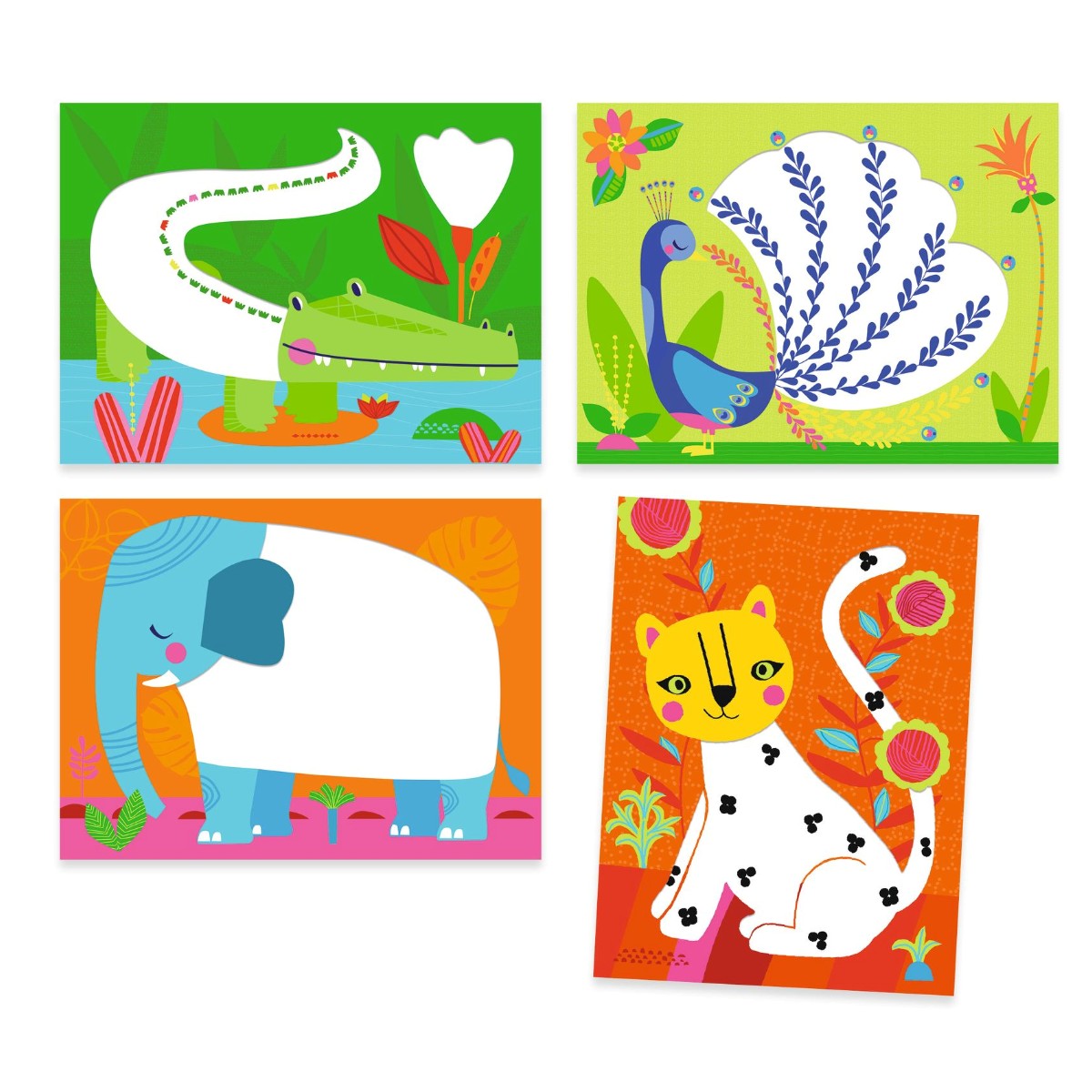 Djeco kreativ målning, Allt handlar om prickarna!