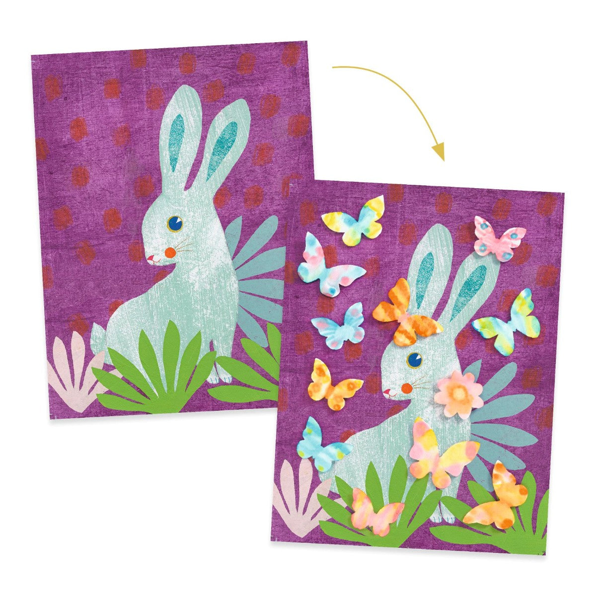 Djeco Kreativ låda, Skapa effekter med vatten