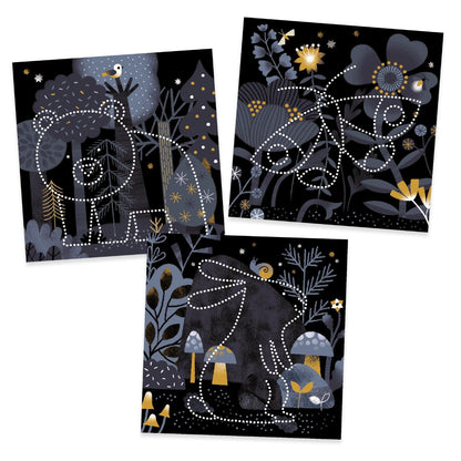 Djeco Kreativ låda, Bildavslöjning