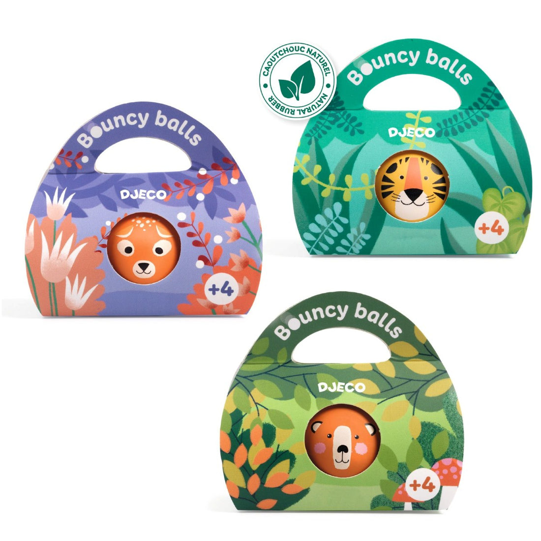 Djeco studsboll, Wild - ass. varianter
