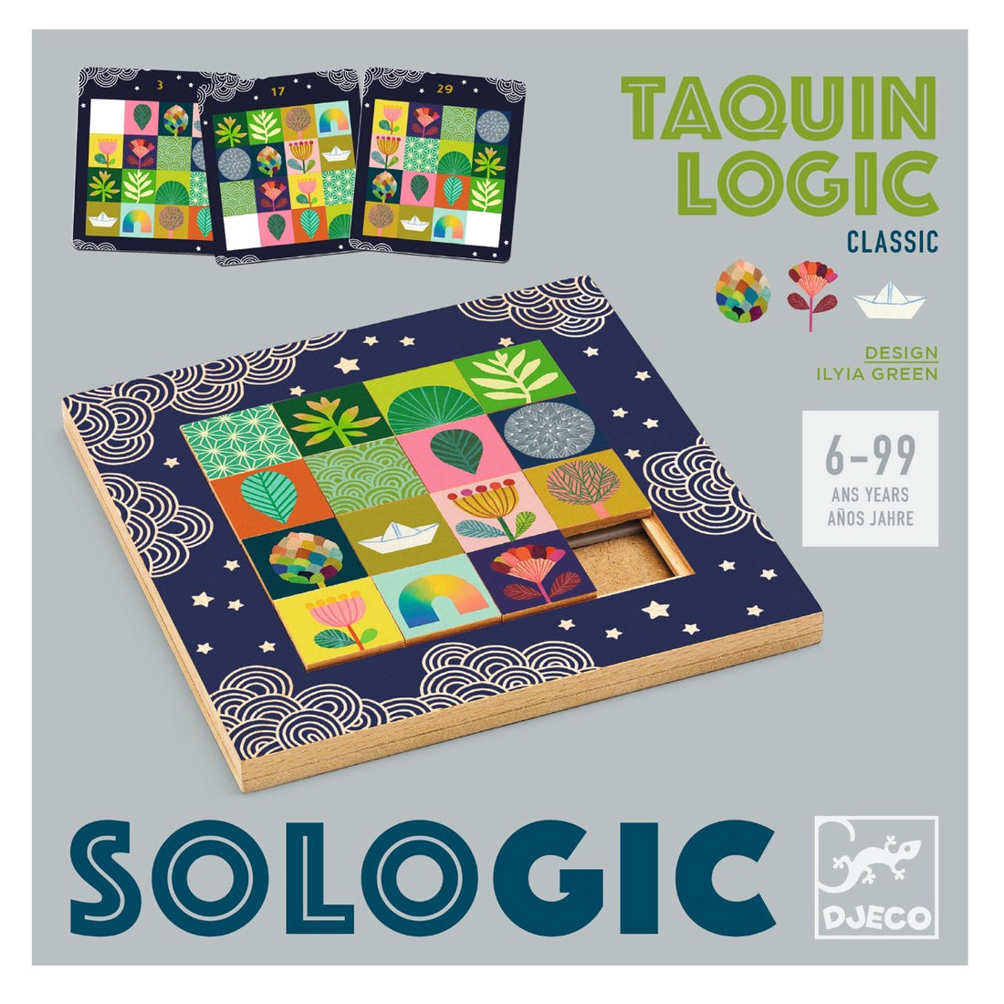Djeco spel, Sologic - Taquin Logic