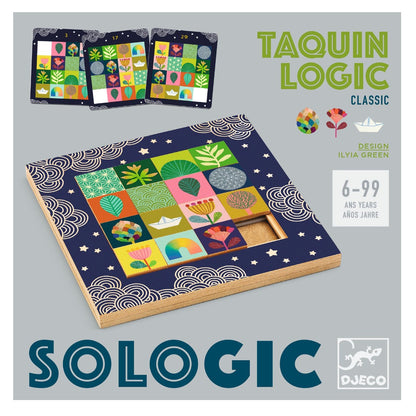 Djeco spel, Sologic - Taquin Logic