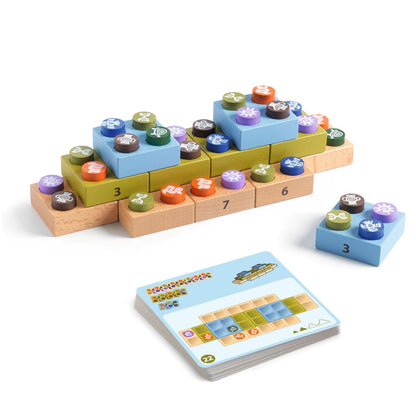 Djeco spel, Spel Sologic, Bloc Inca