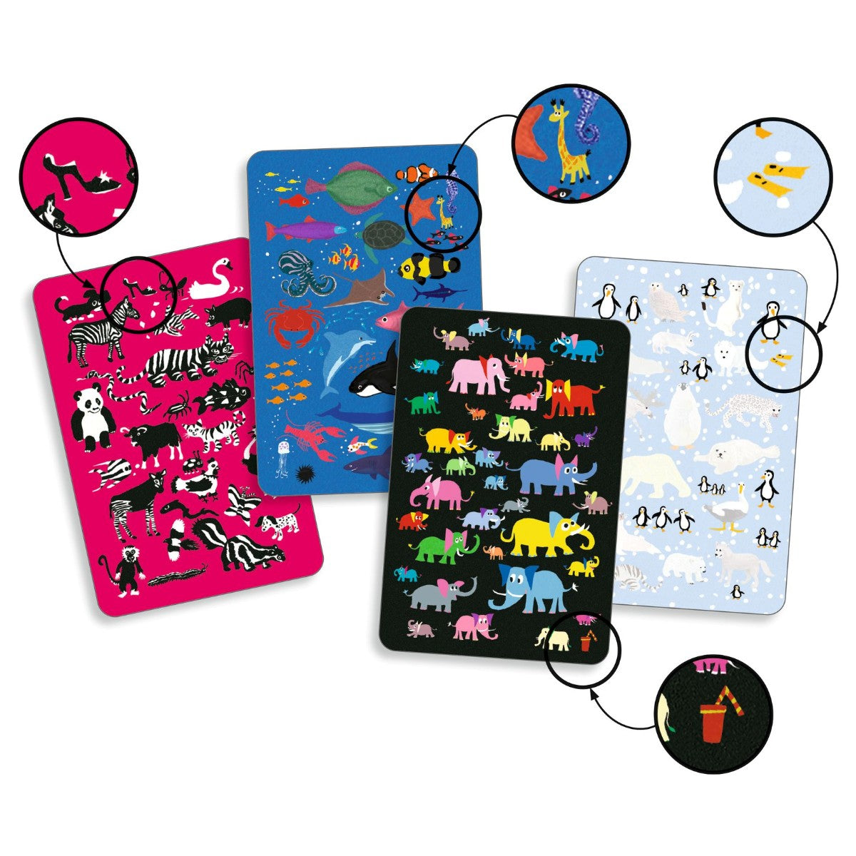 Djeco kortspel, Myster animo
