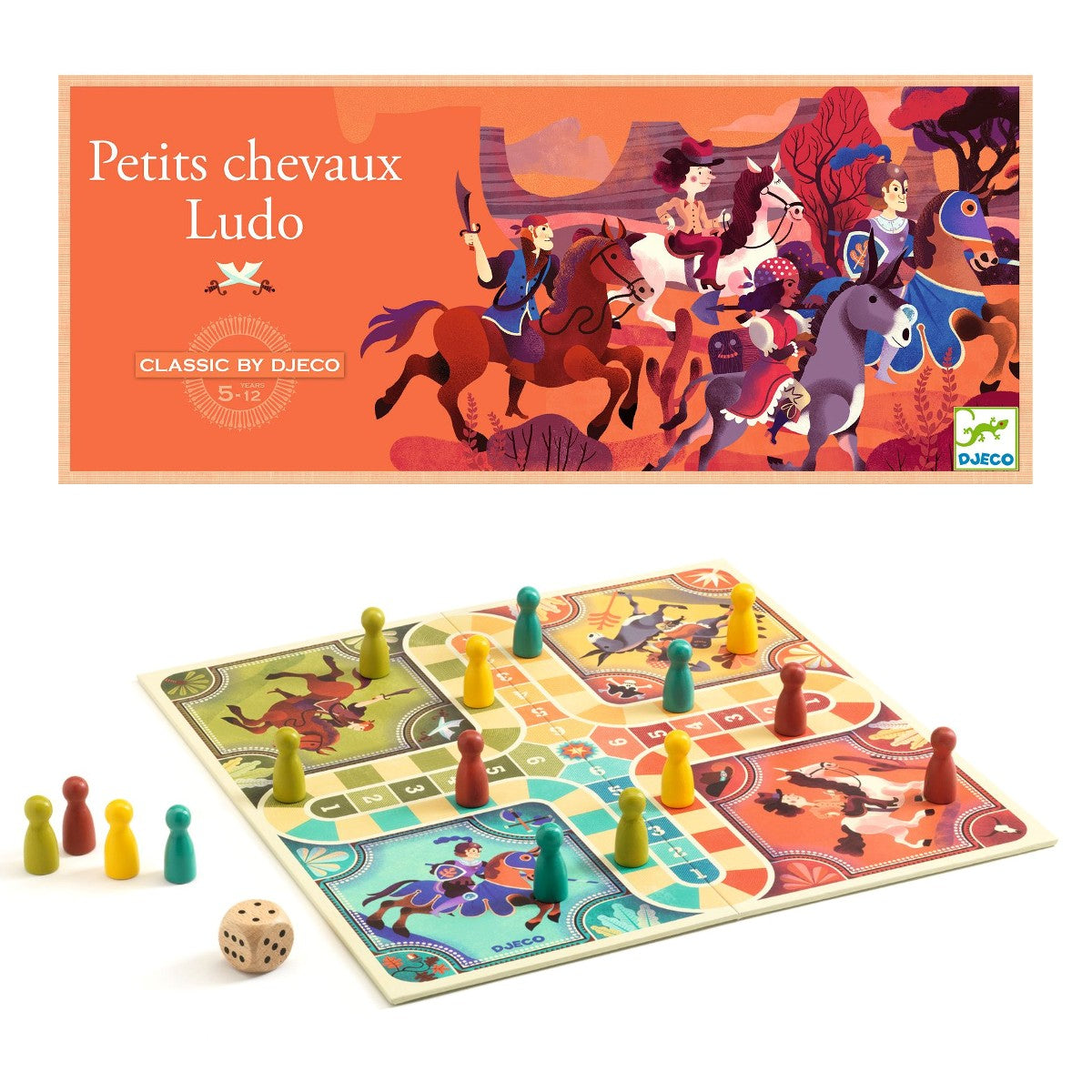 Djeco brädspel, Klassisk Ludo