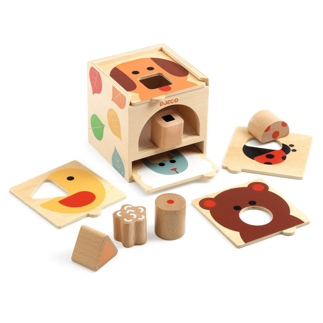 Djeco BoxBasic, Hitta formen