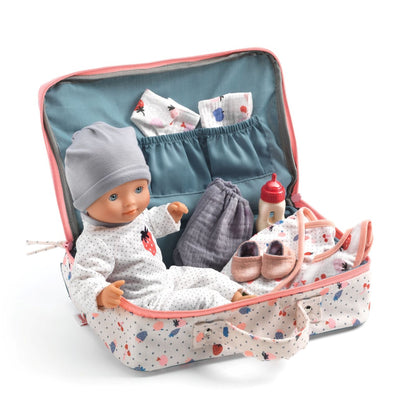 Djeco Pomea, Vanilles resväska inklusive docka