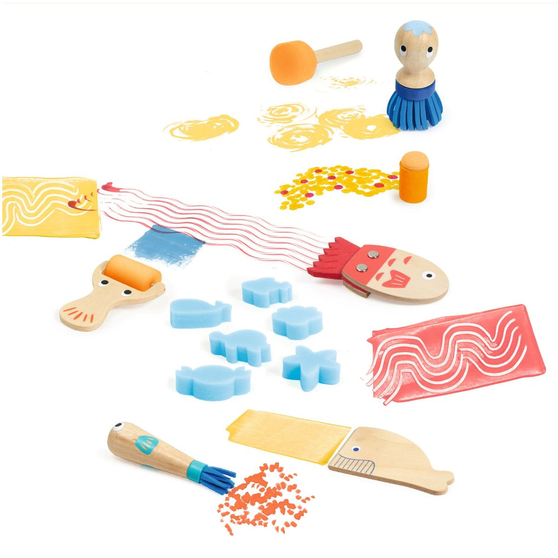 Djeco Unika Verktyg för Målning