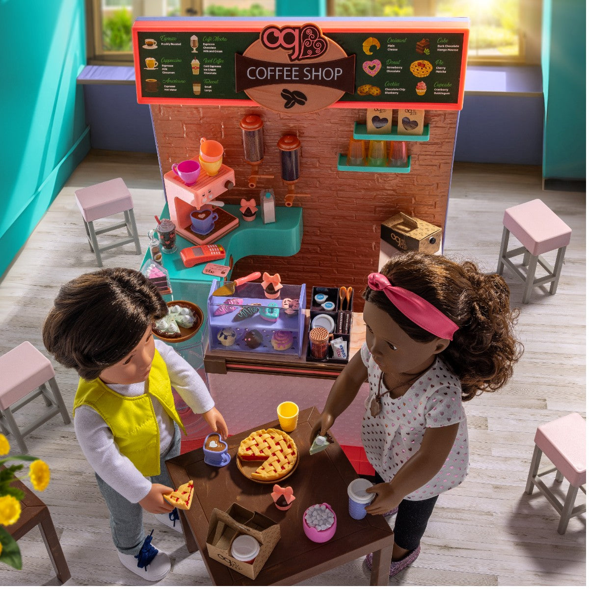 Our Generation docktillbehör, Coffeeshop