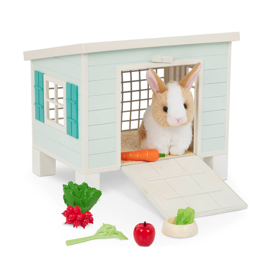 Our Generation docktillbehör, Kaninhus med kanin