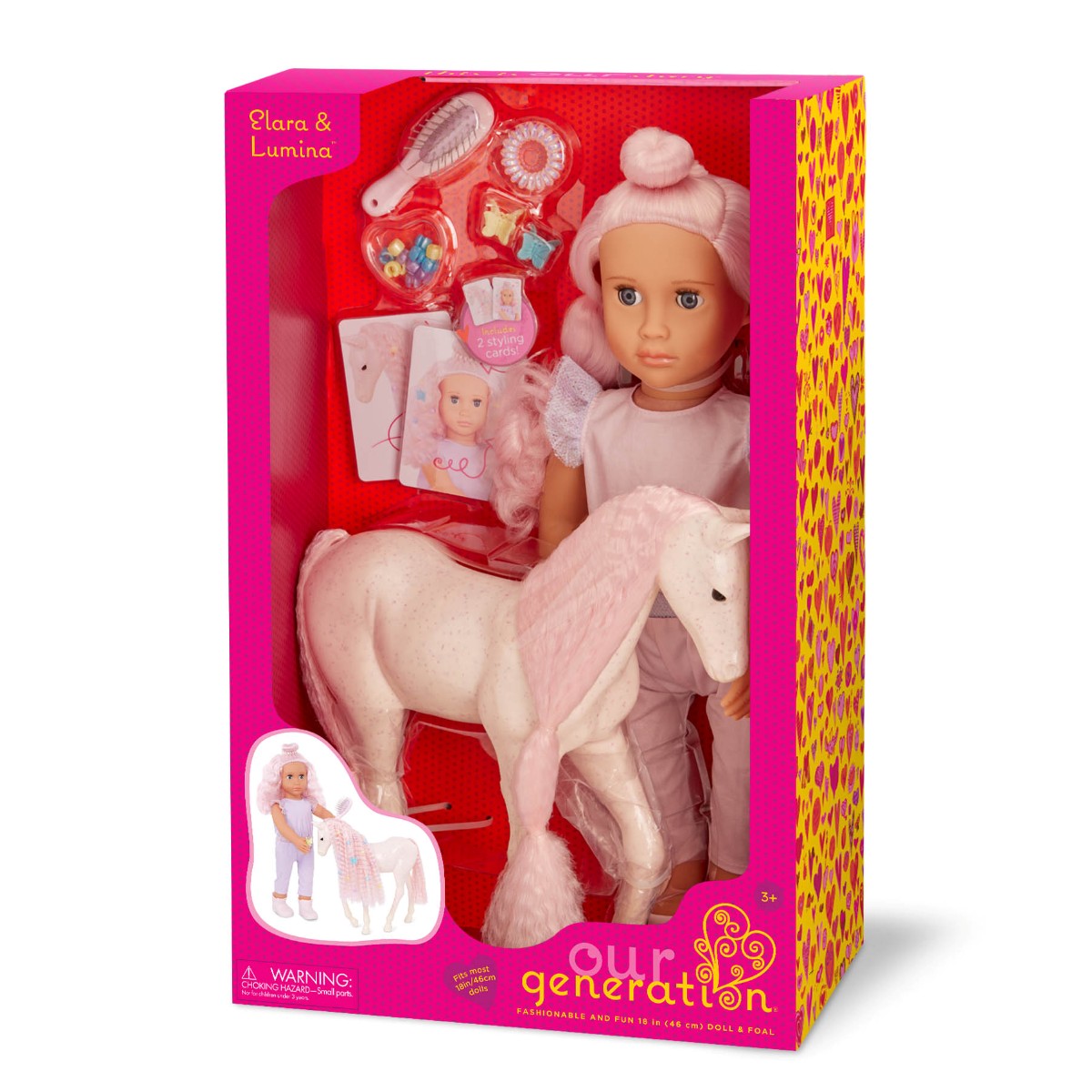 Our Generation docka med föl, Elara