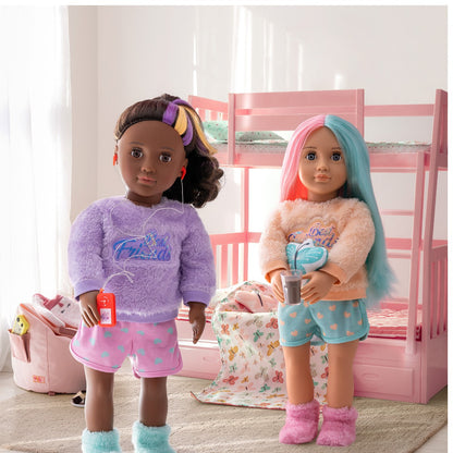 Our Generation docktillbehör, Våningssäng med fjärilar