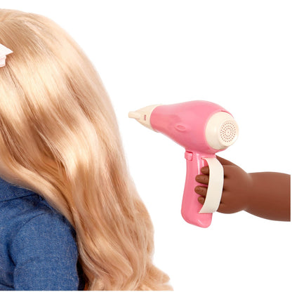 Our Generation docktillbehör, Frisörstol - Hjärta