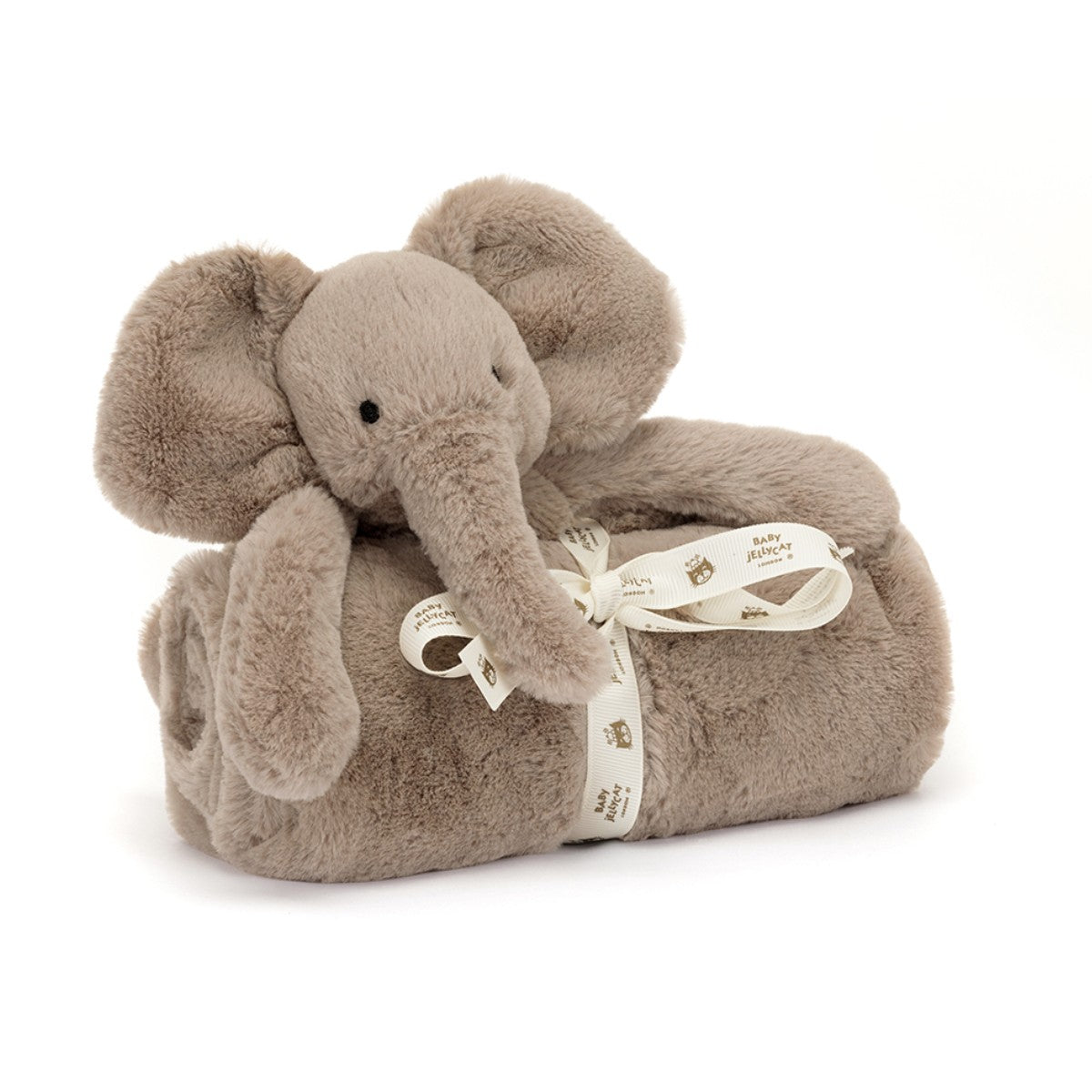 Baby Jellycat filt i presentförpackning, Smudge elefant - 56 x 70 cm
