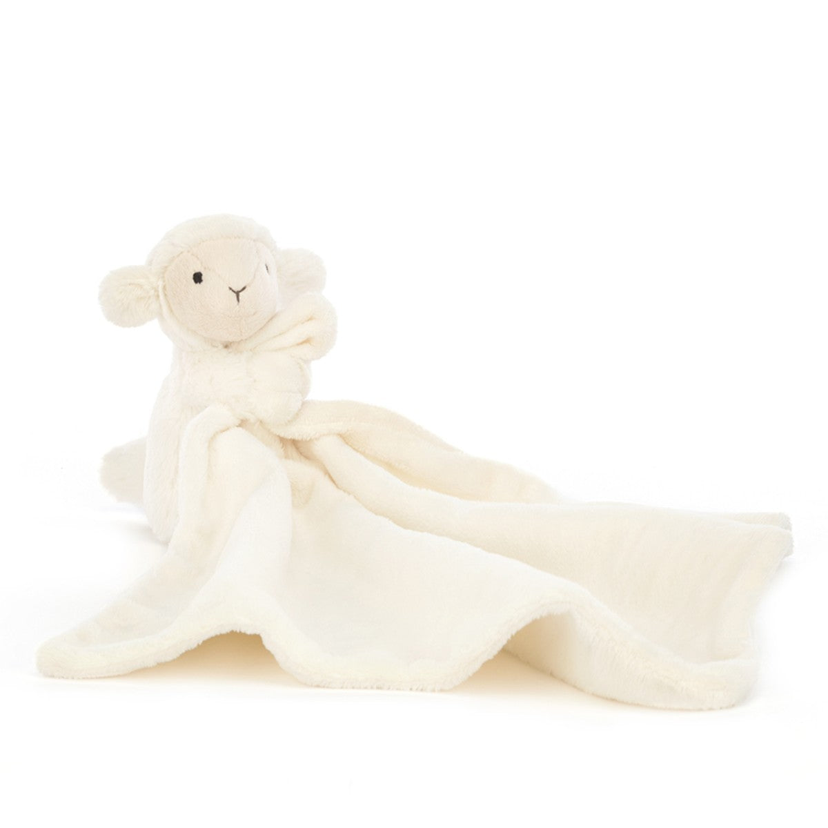 Baby Jellycat gosedjur, Bashful snuttefilt - Lam