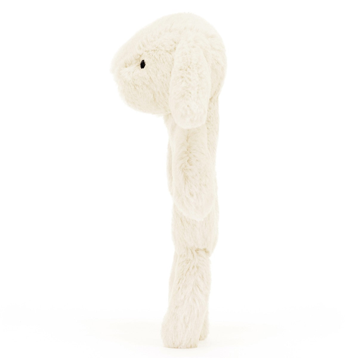 Baby Jellycat ringrassel, Kanin, cream - 15 cm