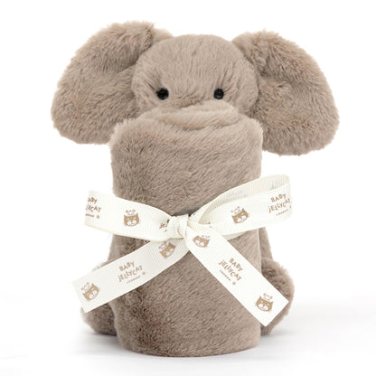Baby Jellycat Luxe snuttefilt, Smudge Elefant