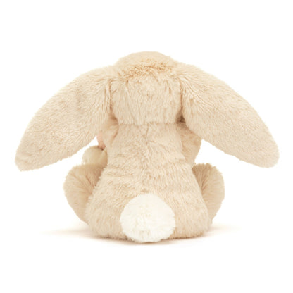 Baby Jellycat Luxe snuttefilt i presentask, Willow kanin