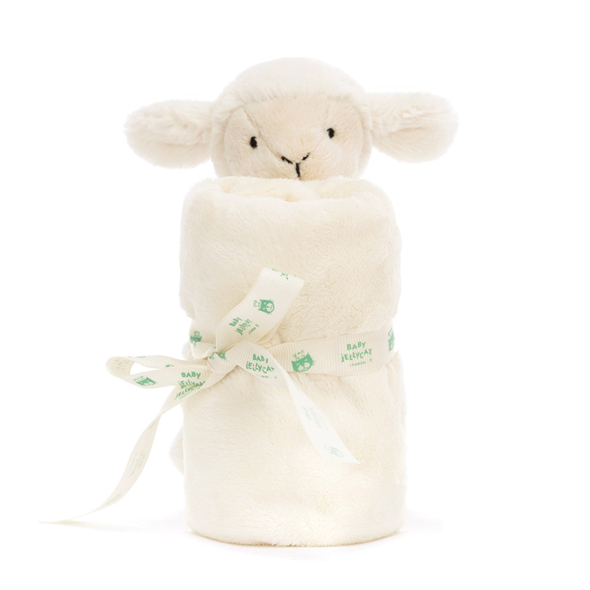 Baby Jellycat gosedjur, Bashful snuttefilt - Lam