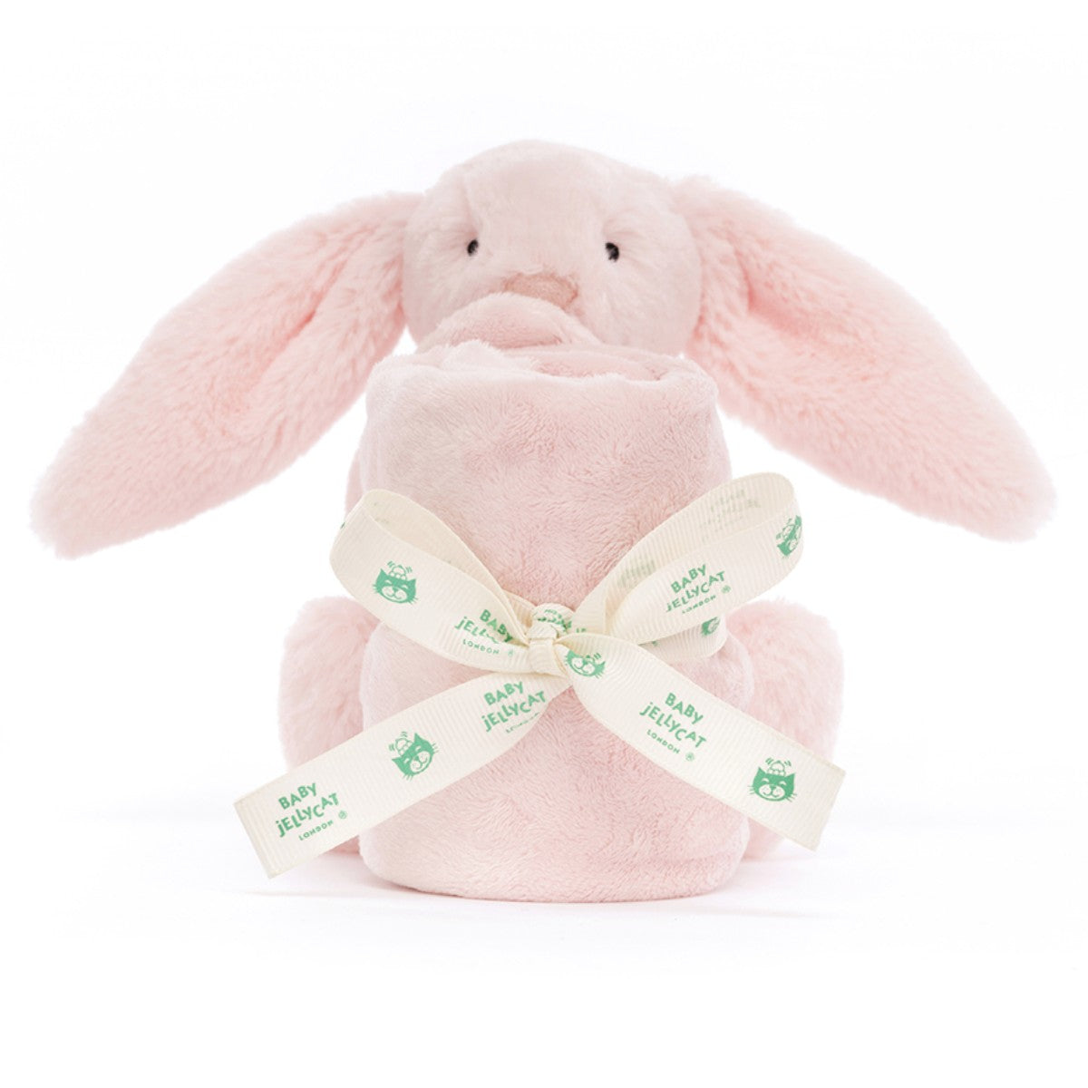 Baby Jellycat Bashful snuttefilt, Kanin - Rosa