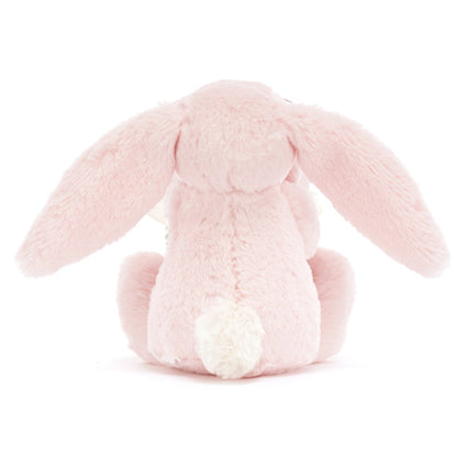 Baby Jellycat Bashful snuttefilt, Kanin - Rosa