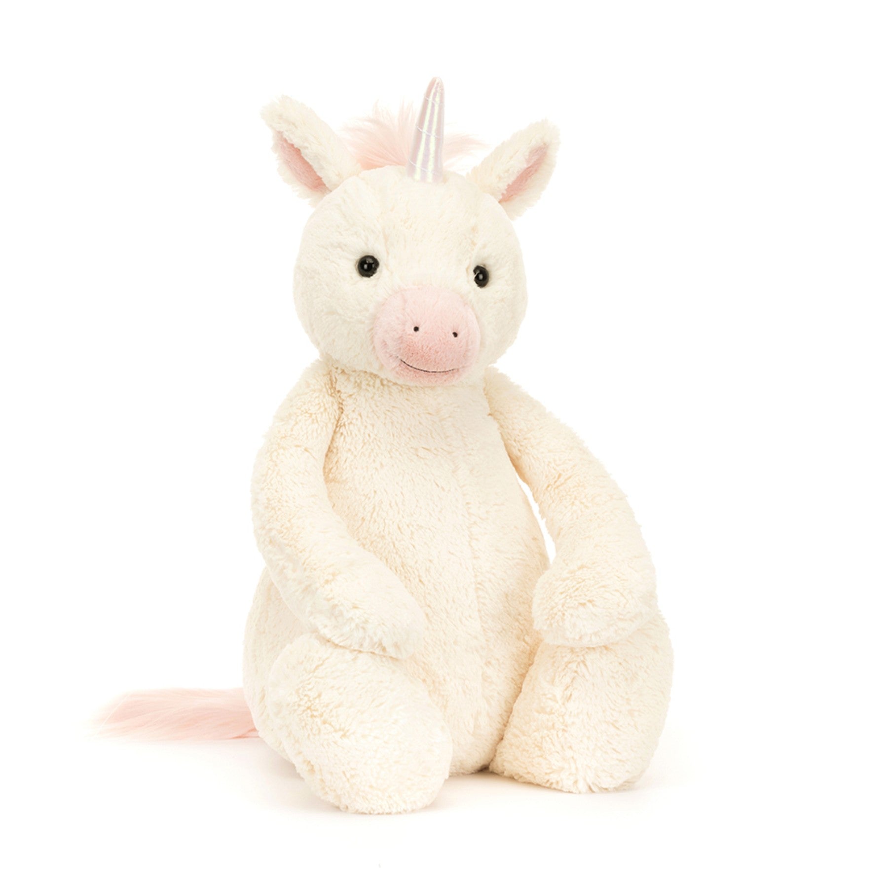 Jellycat gosedjur, Bashful enhörning, riktigt stor - 67 cm