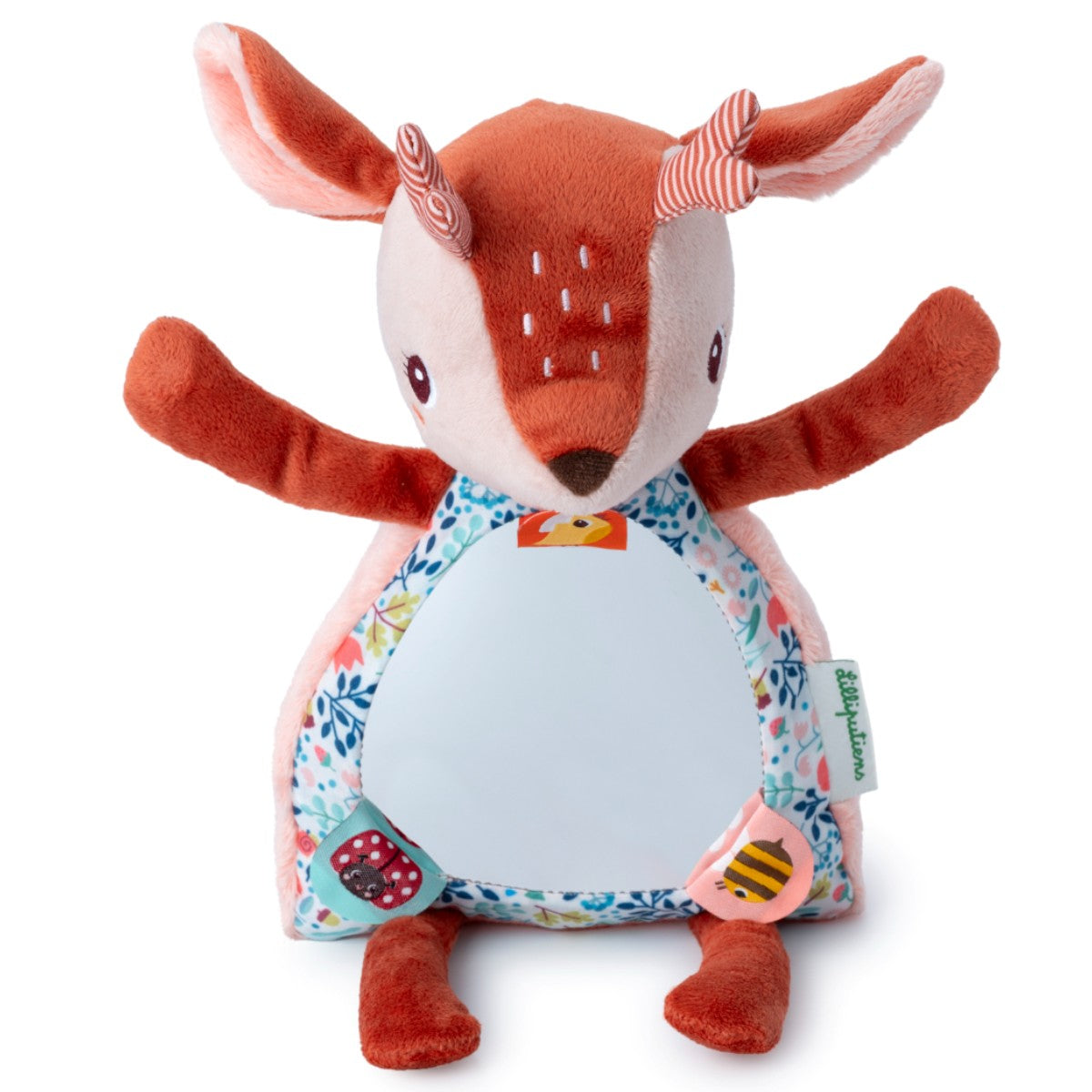 Lilliputiens aktivitetsleksak, Stella spegel, tittut