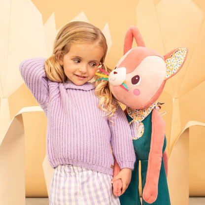 Lilliputiens aktivitetsleksak, Jättekatten Jeanne - 87 cm