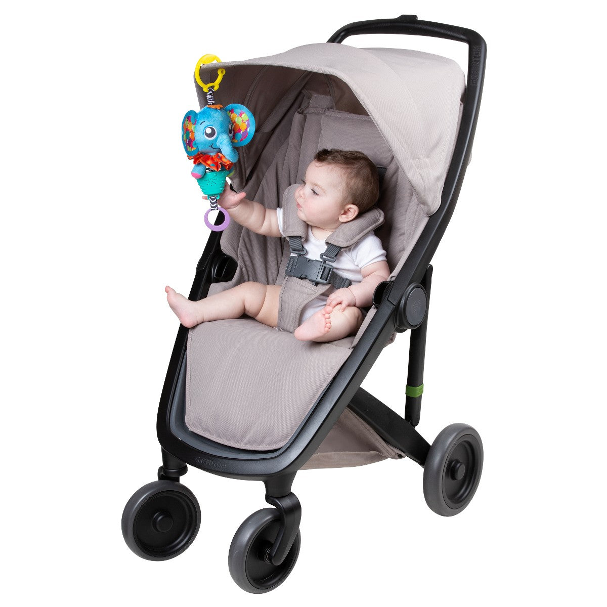 Playgro babyleksaker, speldosan Elly Elefant med musik