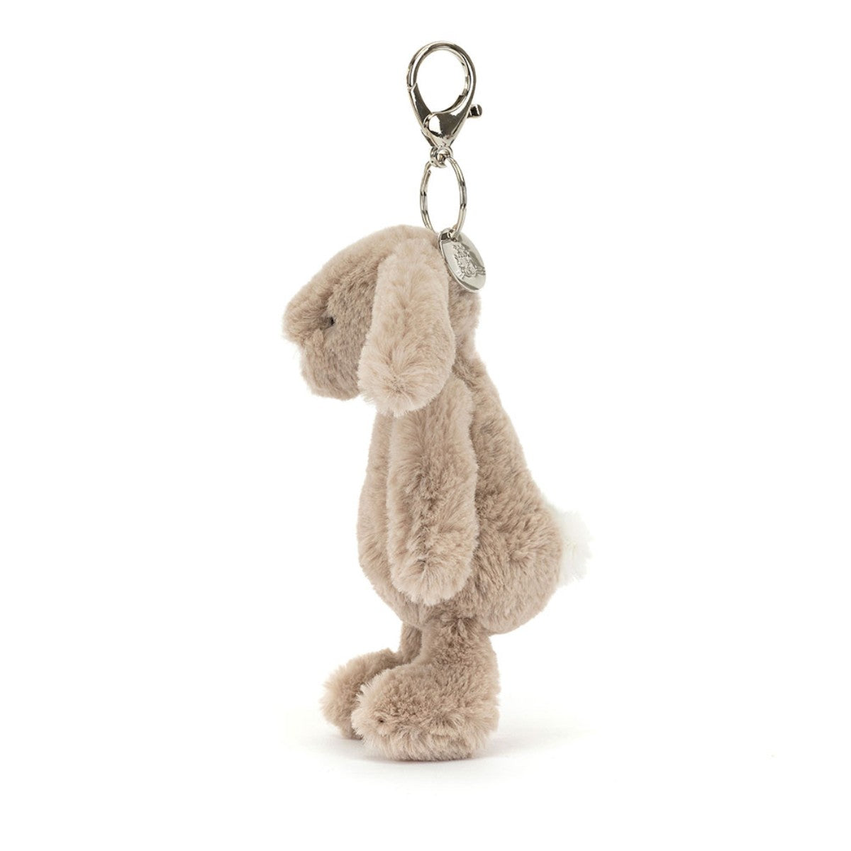 Jellycat nyckelring, Bashful hänge för väskan - Beige kanin