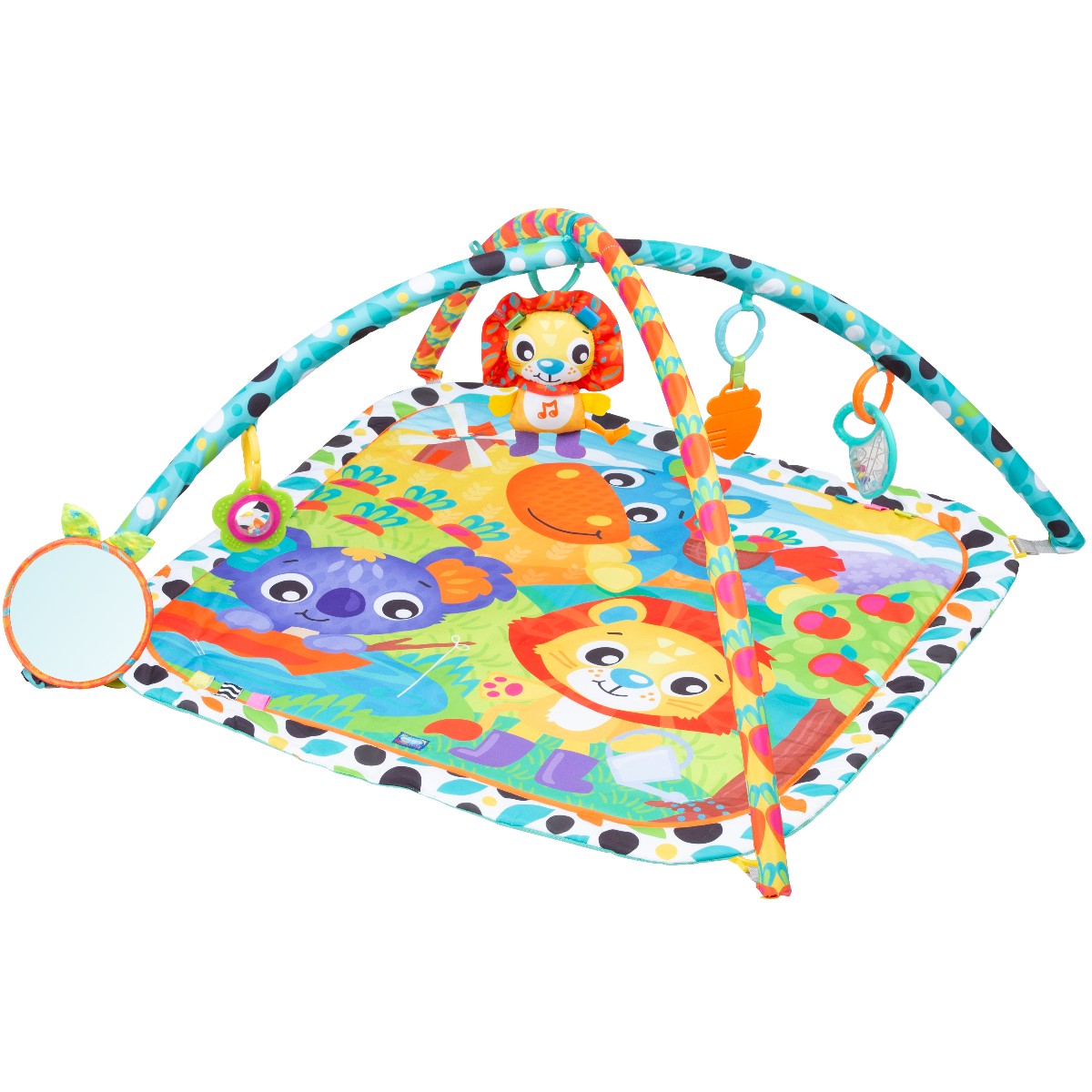 Giggly Garden babyleksak, musikalisk gym - Aktivitetsmatta