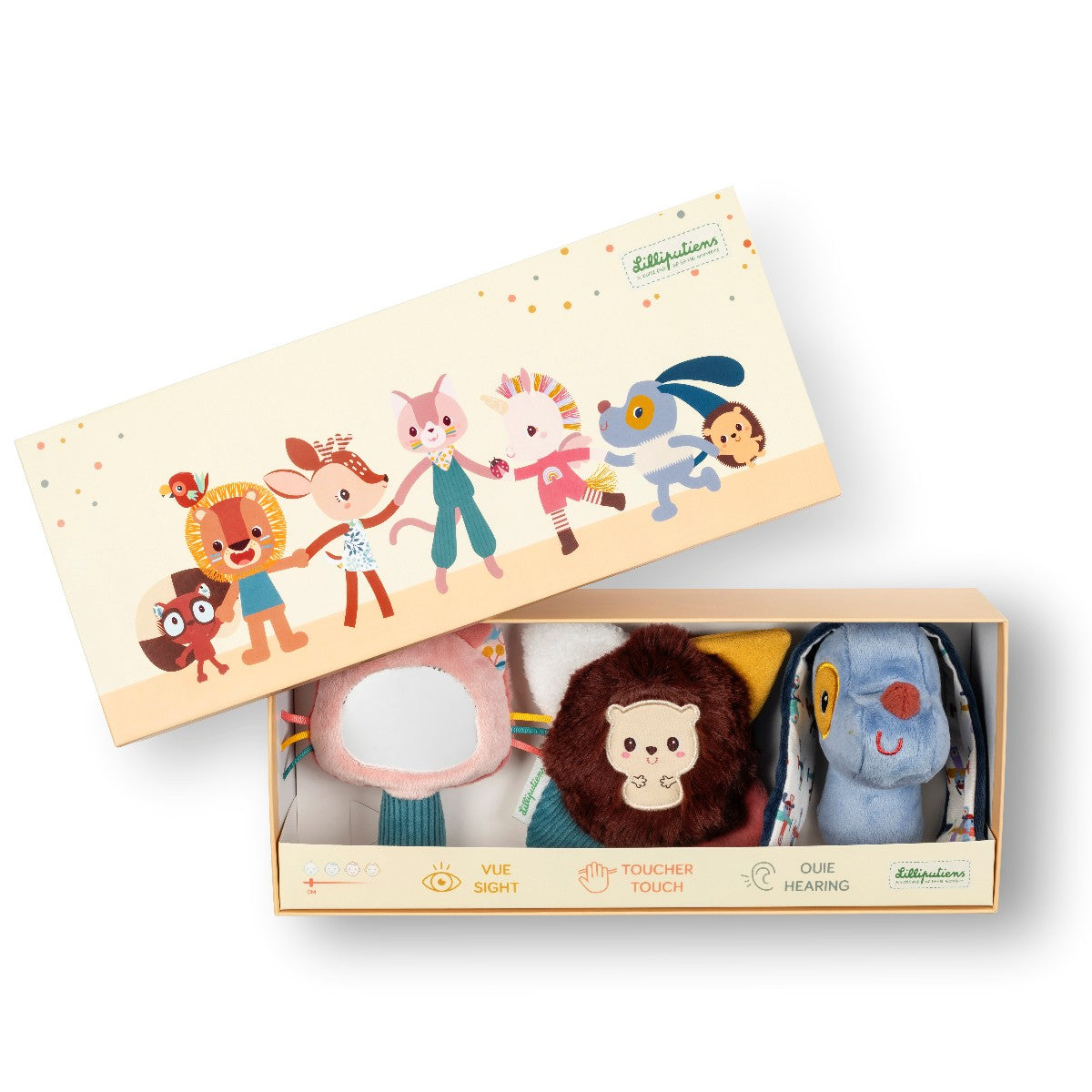 Lilliputiens babyskallror, Jules presentask med skallror