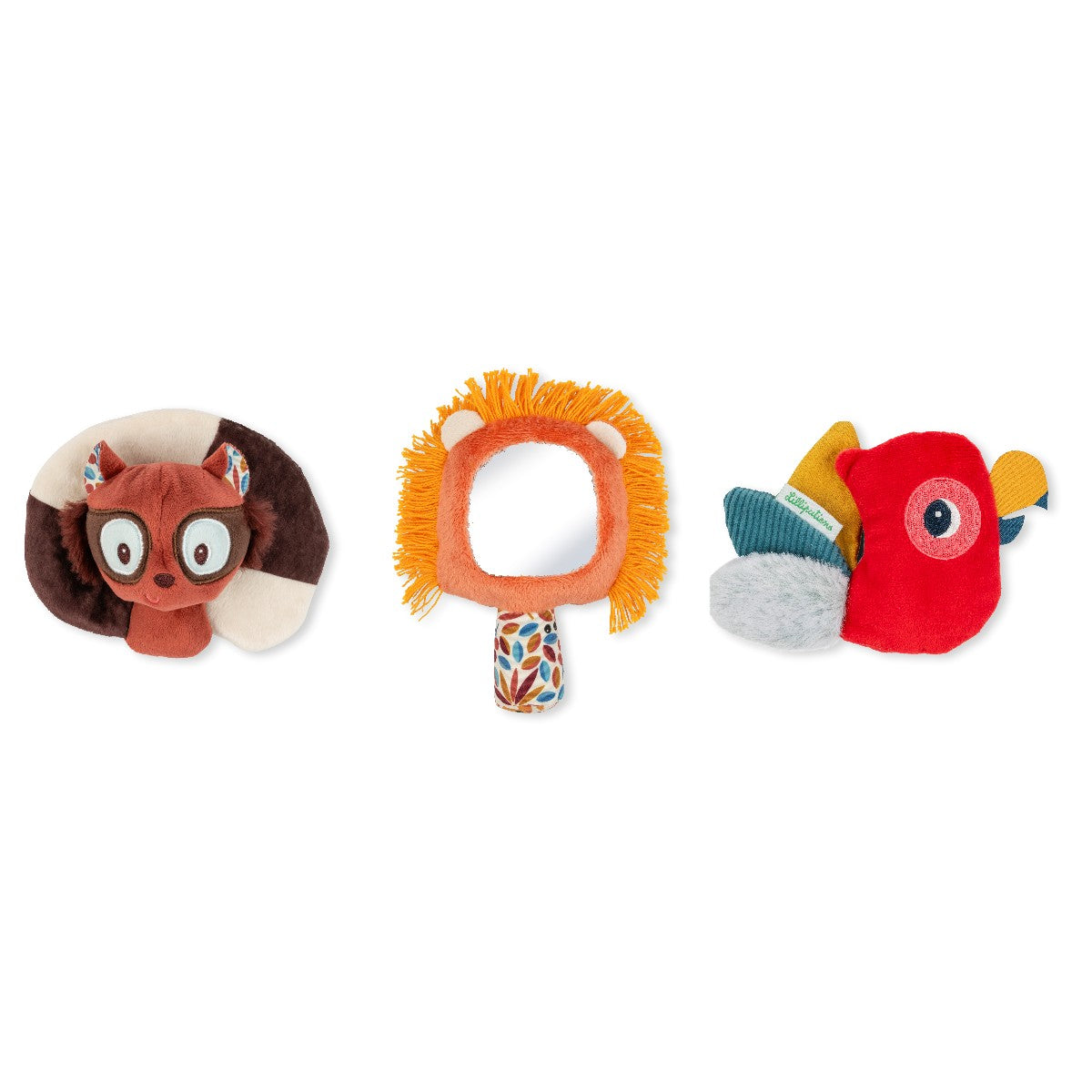 Lilliputiens babykänsel-skallror, Jack presentförpackning med skallror