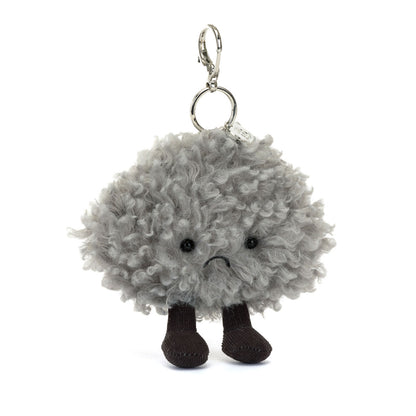 Jellycat nøglering, Fun Amuseables, Tordensky vedhæng til taske