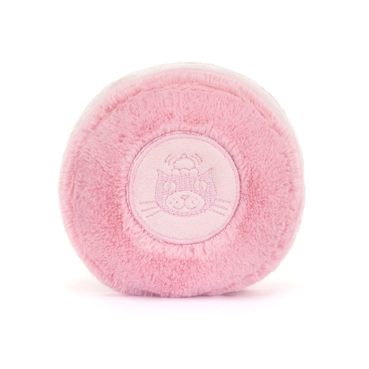 Jellycat gosedjur, Food bake, Amuseables Mia Macaron jordgubb - 12 cm