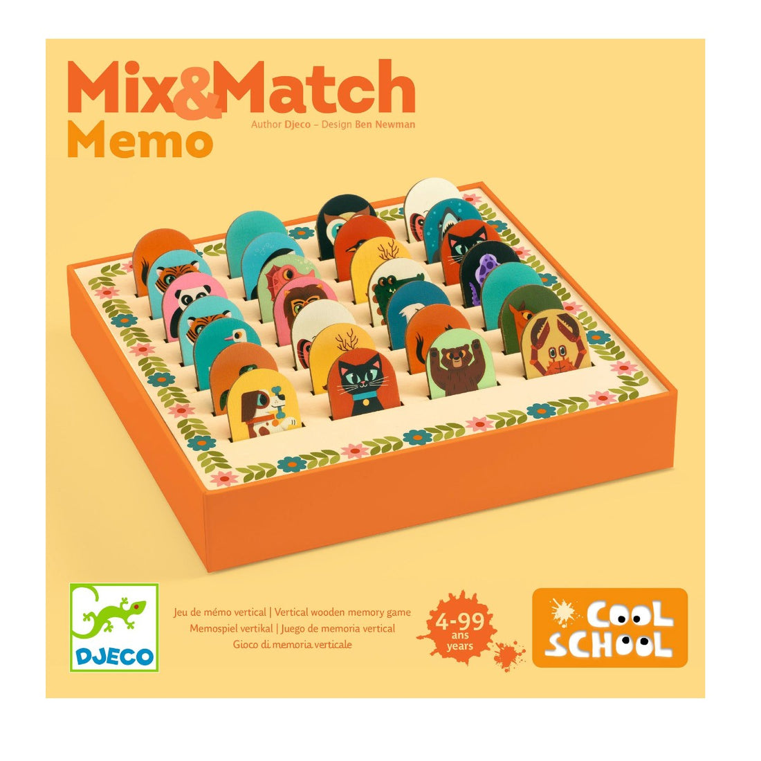 Djeco Spel, Memo mix &amp; match