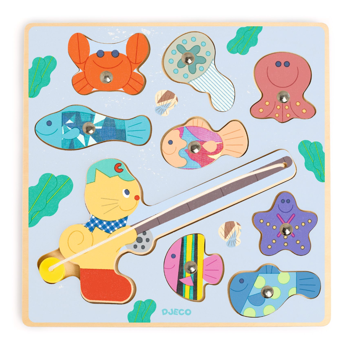 Djeco Fiskespel, Puzz &amp; Fish - Fiskarkatt