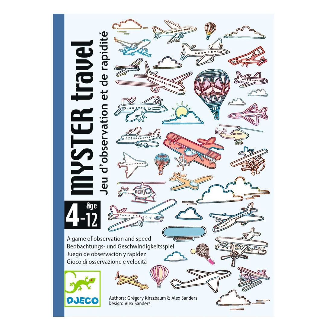 Djeco kortspel, Myster travel