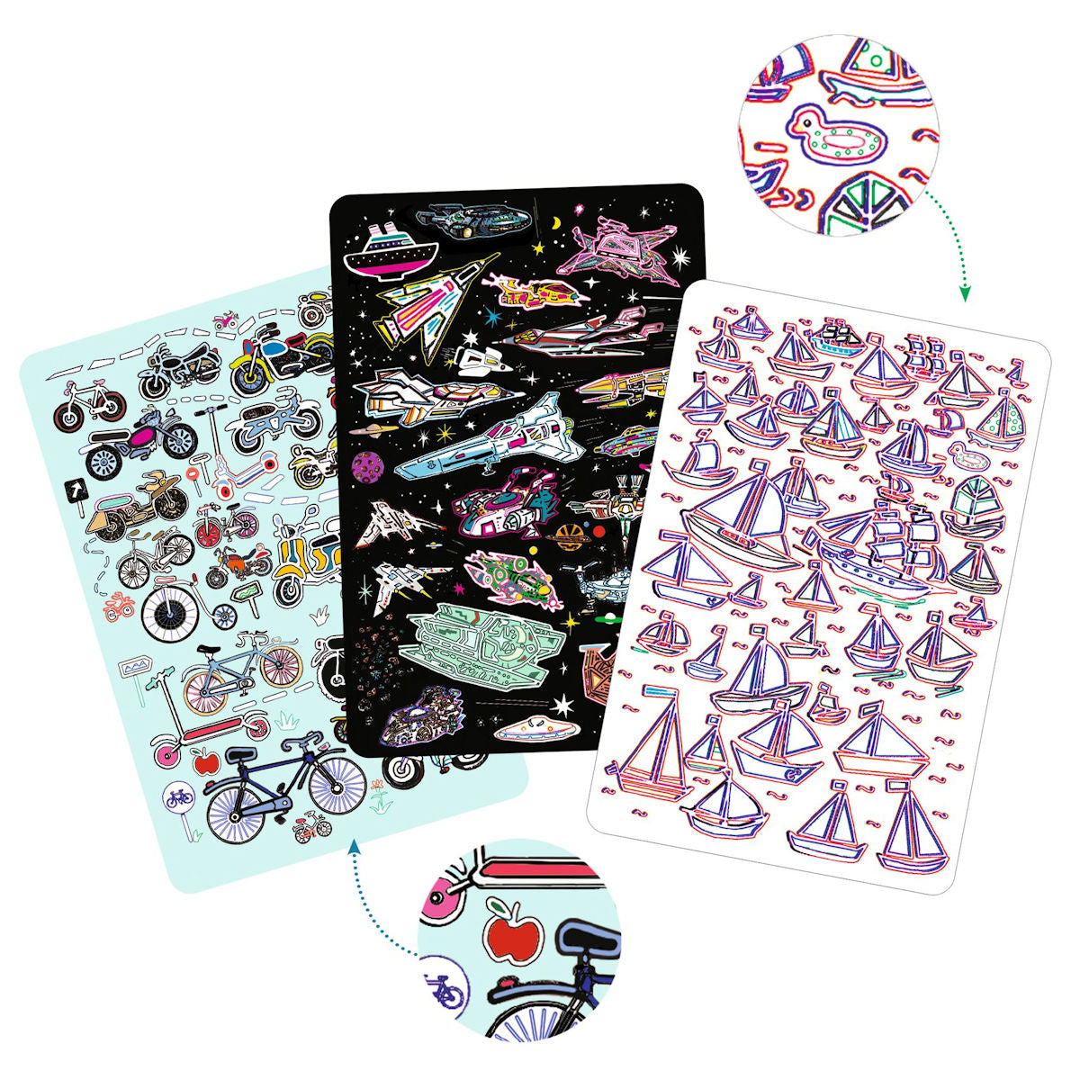 Djeco kortspel, Myster travel