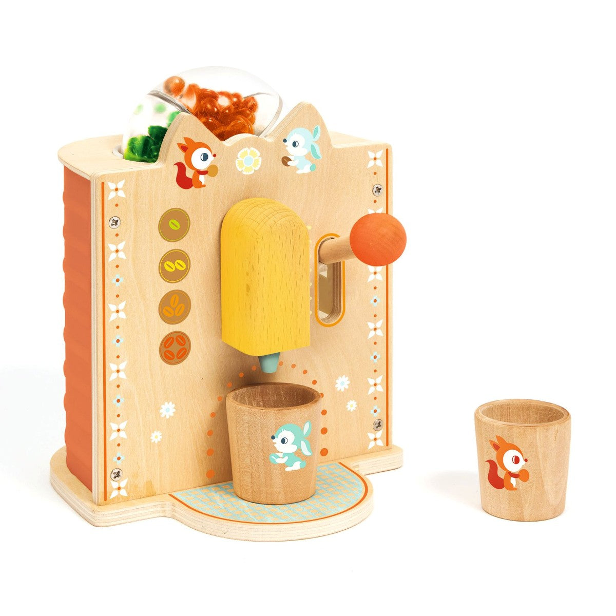 Djeco leksaksmat, Espresso kaffemaskin