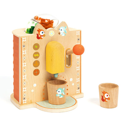 Djeco leksaksmat, Espresso kaffemaskin