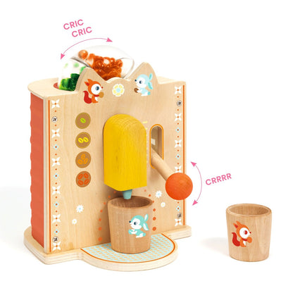 Djeco leksaksmat, Espresso kaffemaskin